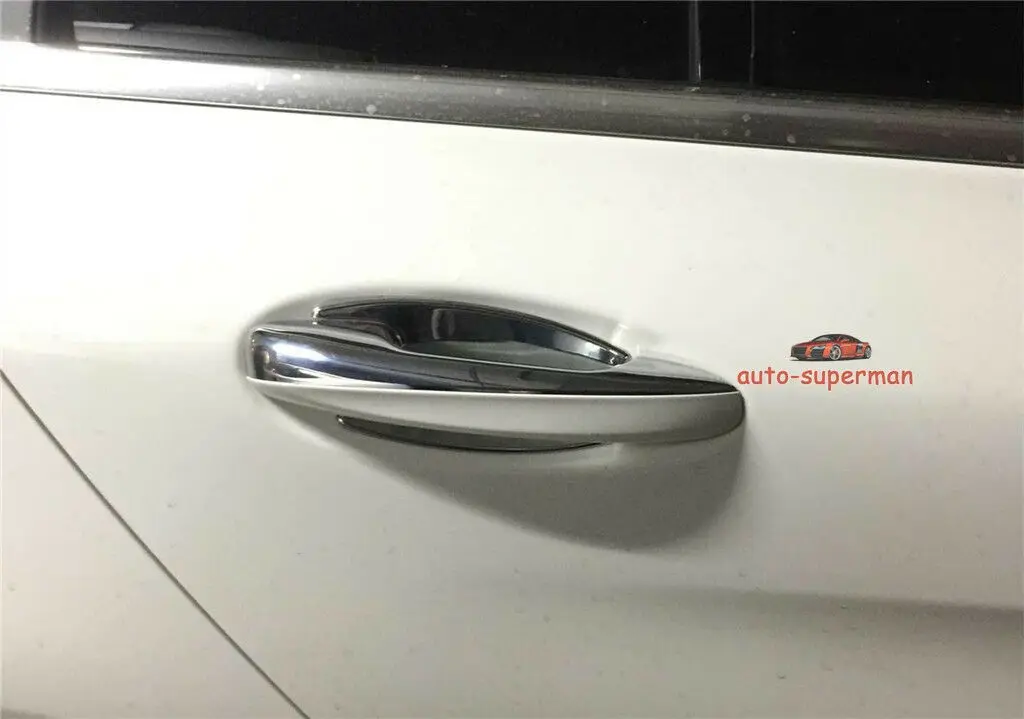 

Chrome Door Handle Inserts Cup Bowls For Mercedes-Benz S Class W222 2014-UP