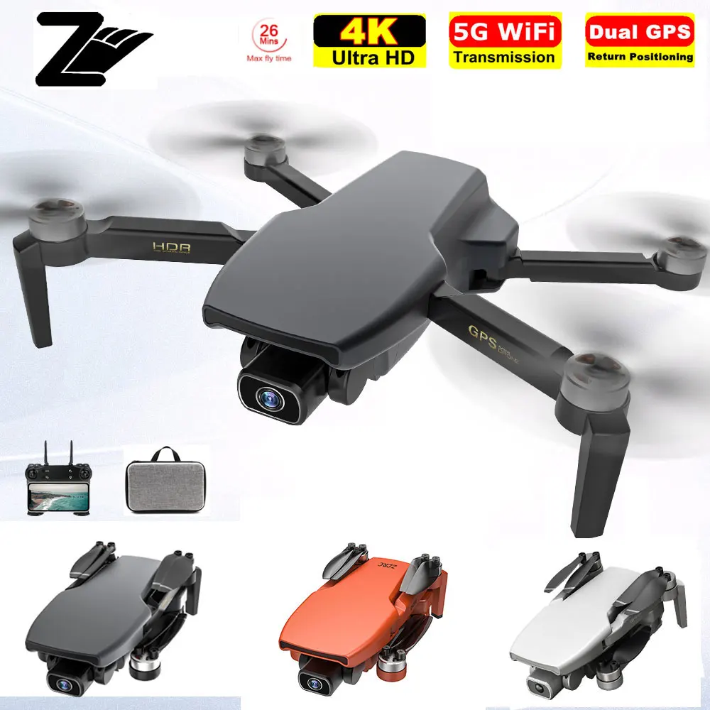 SG108 Новый 5G WIFI GPS Дрон с 4K профессиональной двойной камерой бесщеточный мотор RC