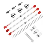 1 Набор игл и колпачков для аэрографа для покраски, Аэрограф для ремонта