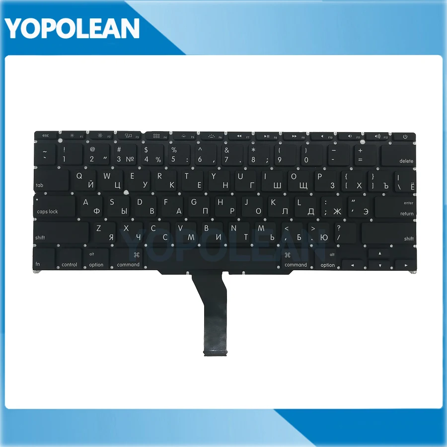 5 шт./Лот Новая маленькая русская клавиатура с русской раскладкой для Macbook Air 11