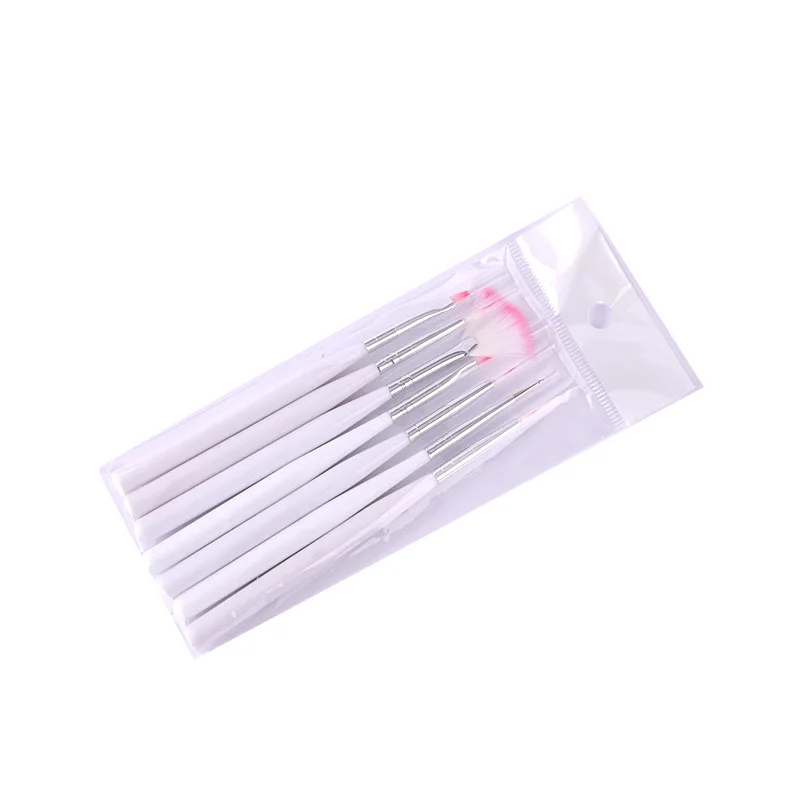 

Cake Decorating Tools Baking Accessories 7Pcs Multifunction Icing Pastry Brushes Fondant Cake Painting Brush Nail Art Brush Pen