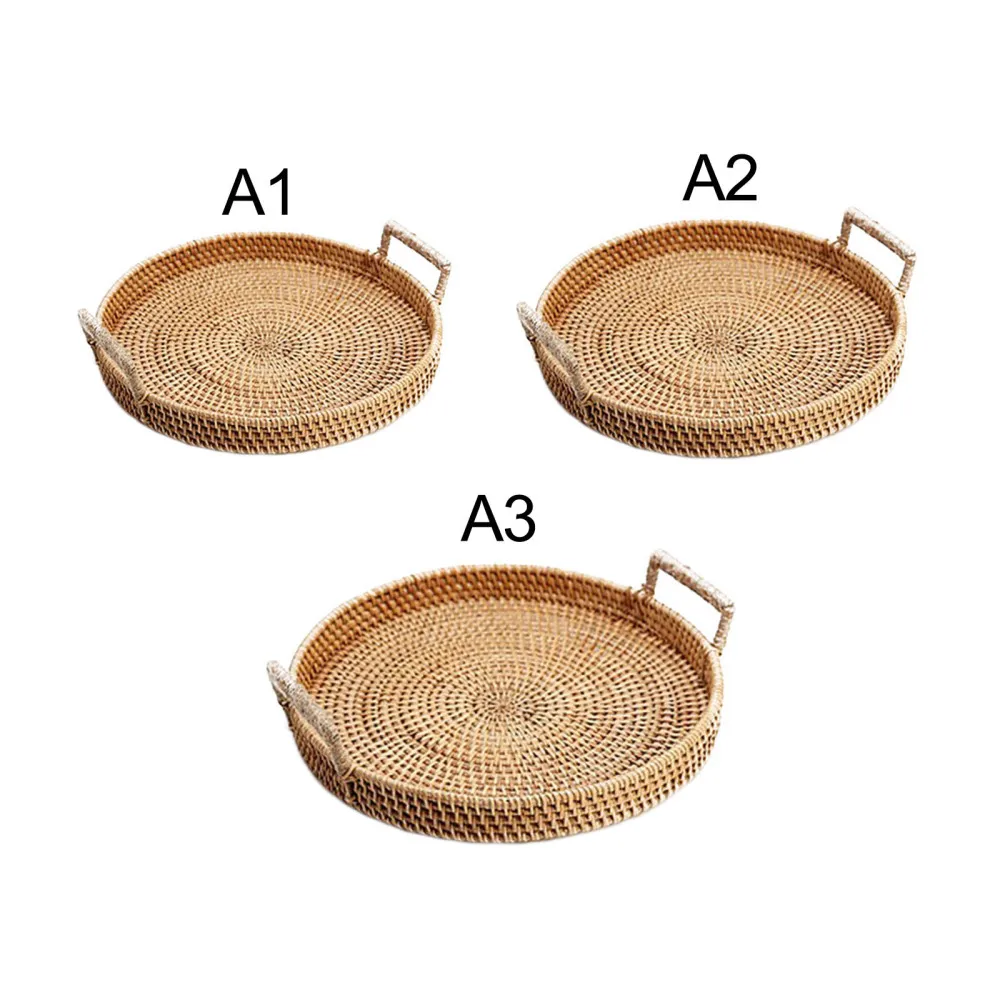 Подставки для хранения фруктов и еды тарелки хлеба корзины с ручками поднос