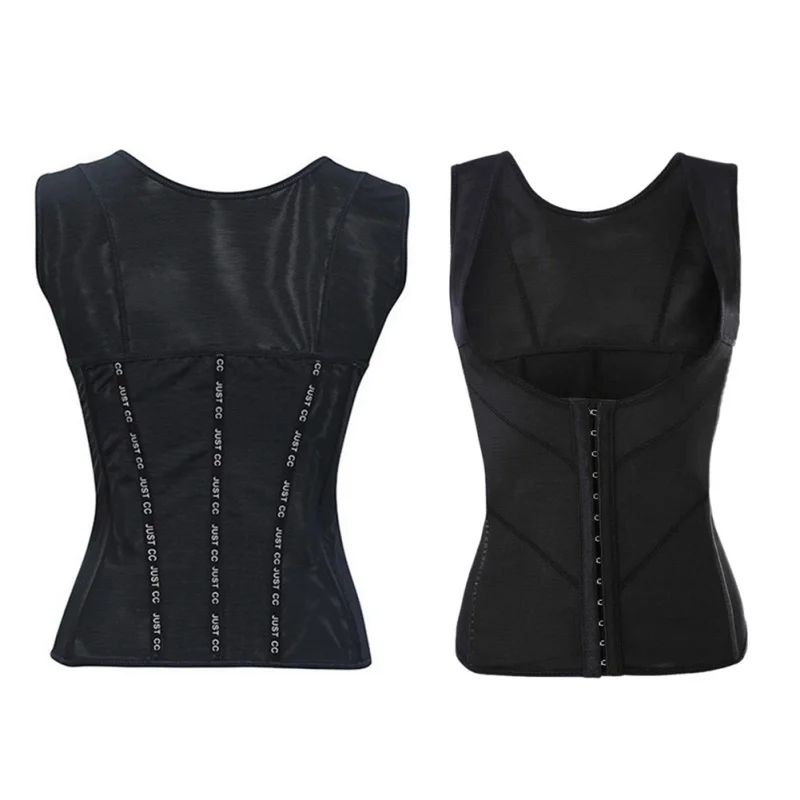 

Ladies' Slimming Abdomen Vest Style Breasted Corset Soft Breathable Postpartum Gathering Posture Correction Shapewear
