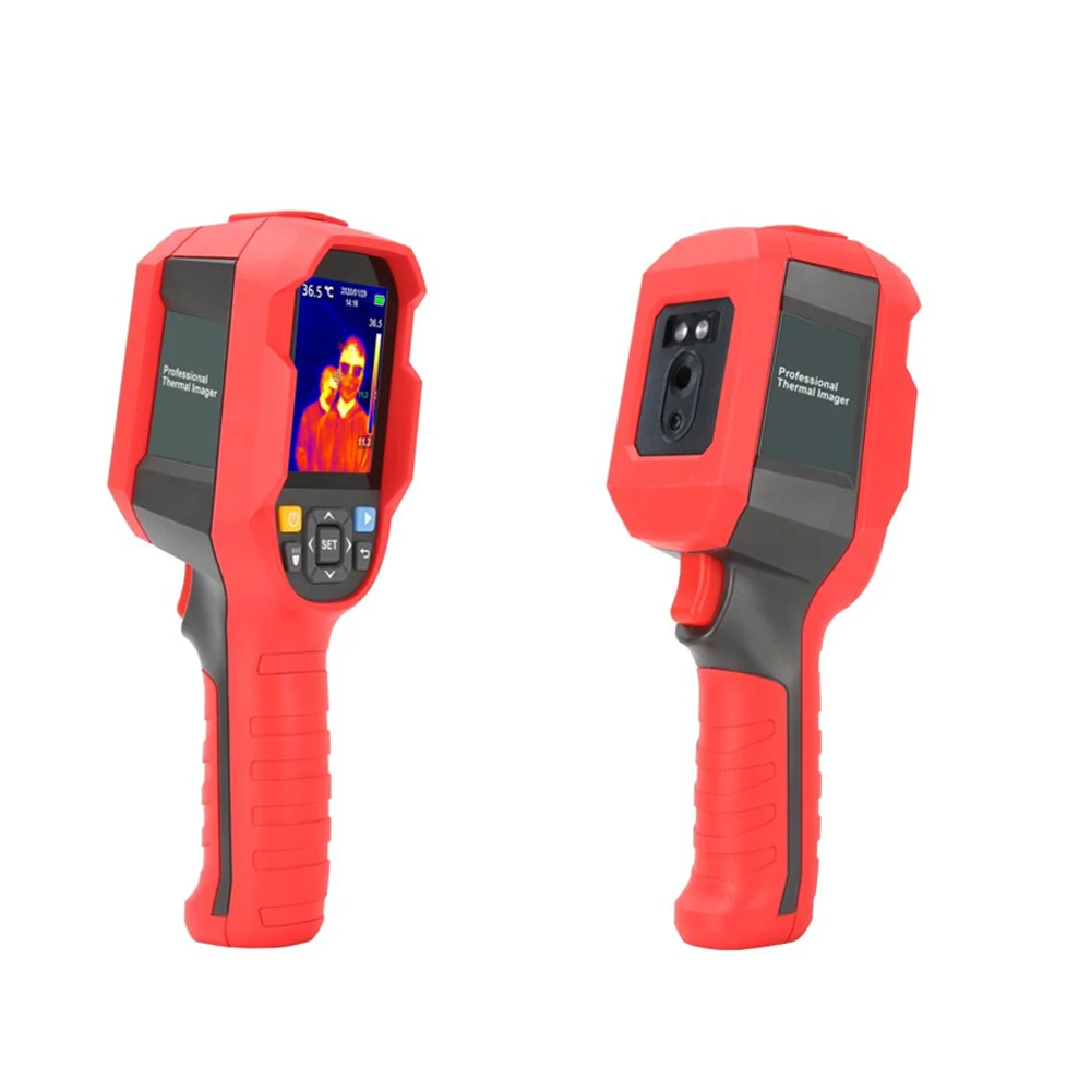 2.8 inch LCD Handheld thermal imager UTi165K  with 160×120 pixels resolution with real-time video dual light fusion