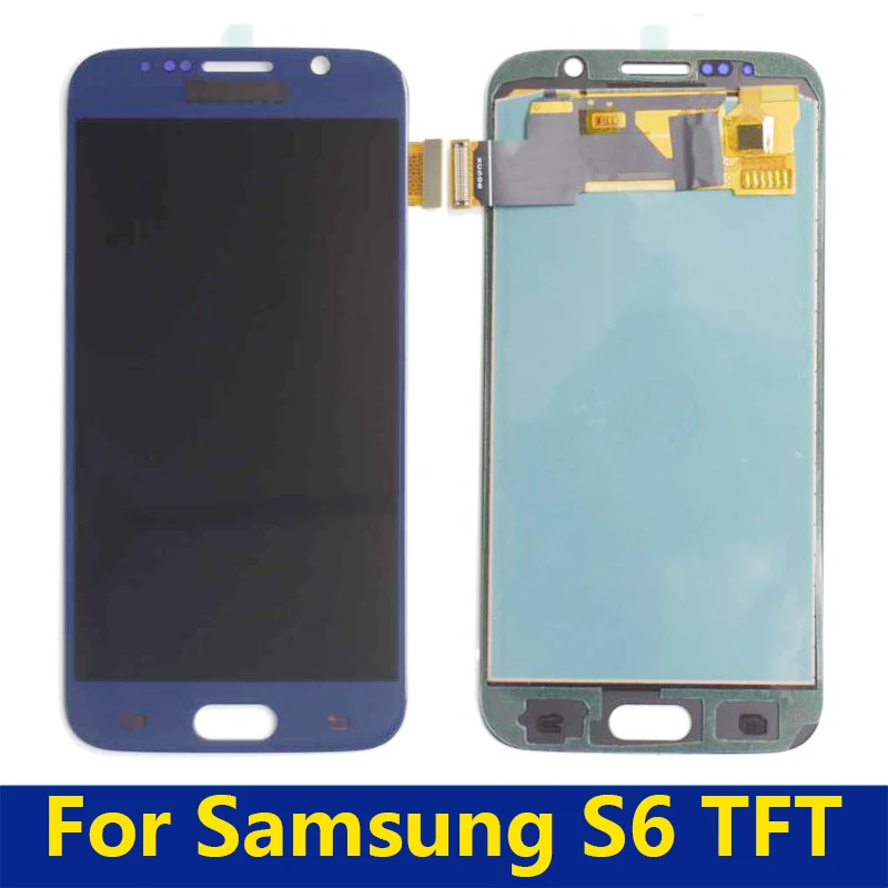 TFT/ЖК дисплей сенсорный экран дигитайзер сборка для Samsung Galaxy S6 G920 G9200 G9208 G9209 G920R4