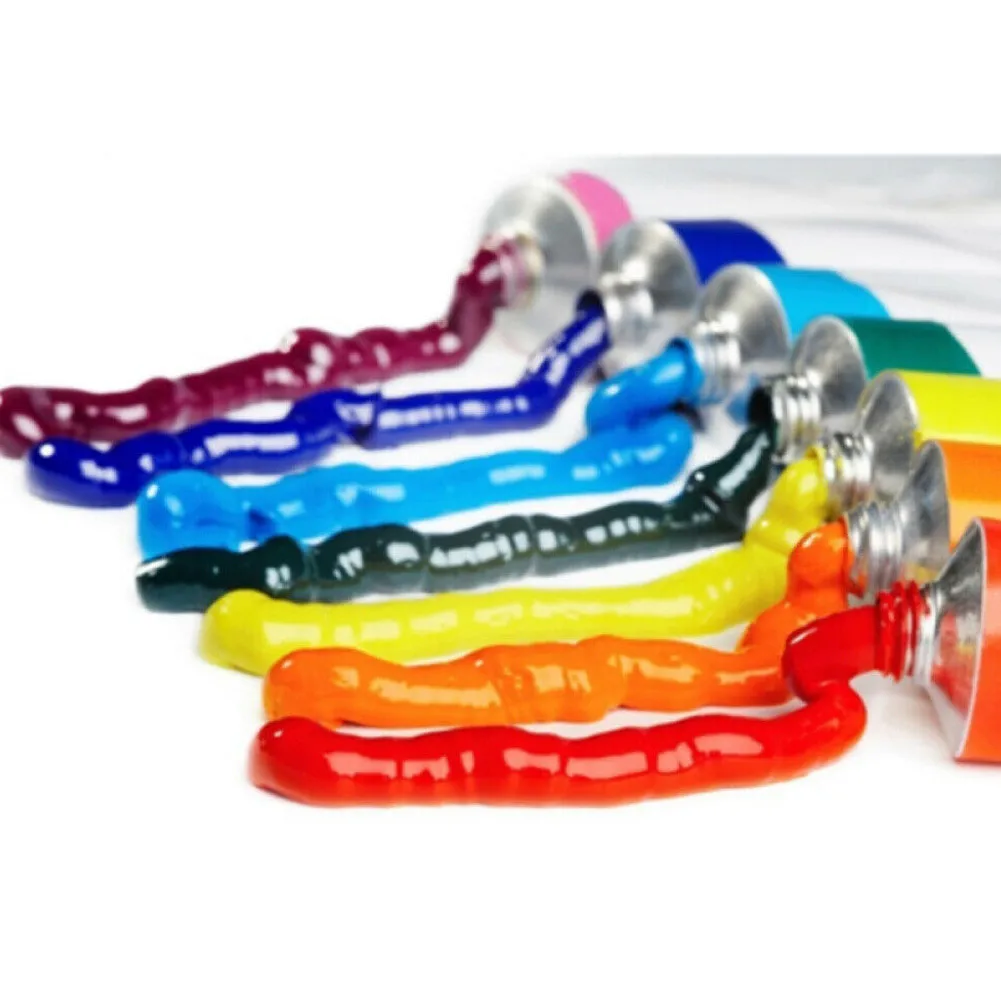 12 шт./компл. набор акриловых художественных красок акварельные краски с