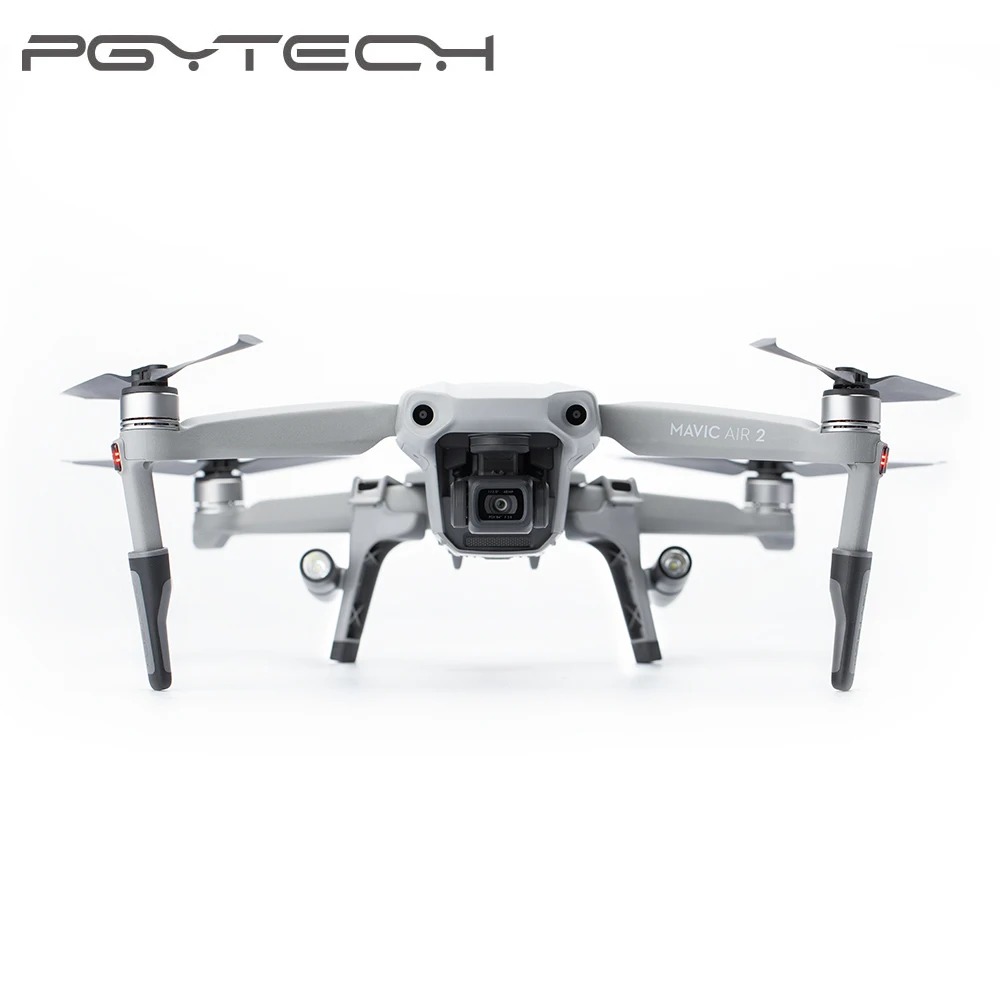 PGYTECH посадочное шасси для DJI Mavic Air 2 повышенная защита ног удлисветодиодный Тель