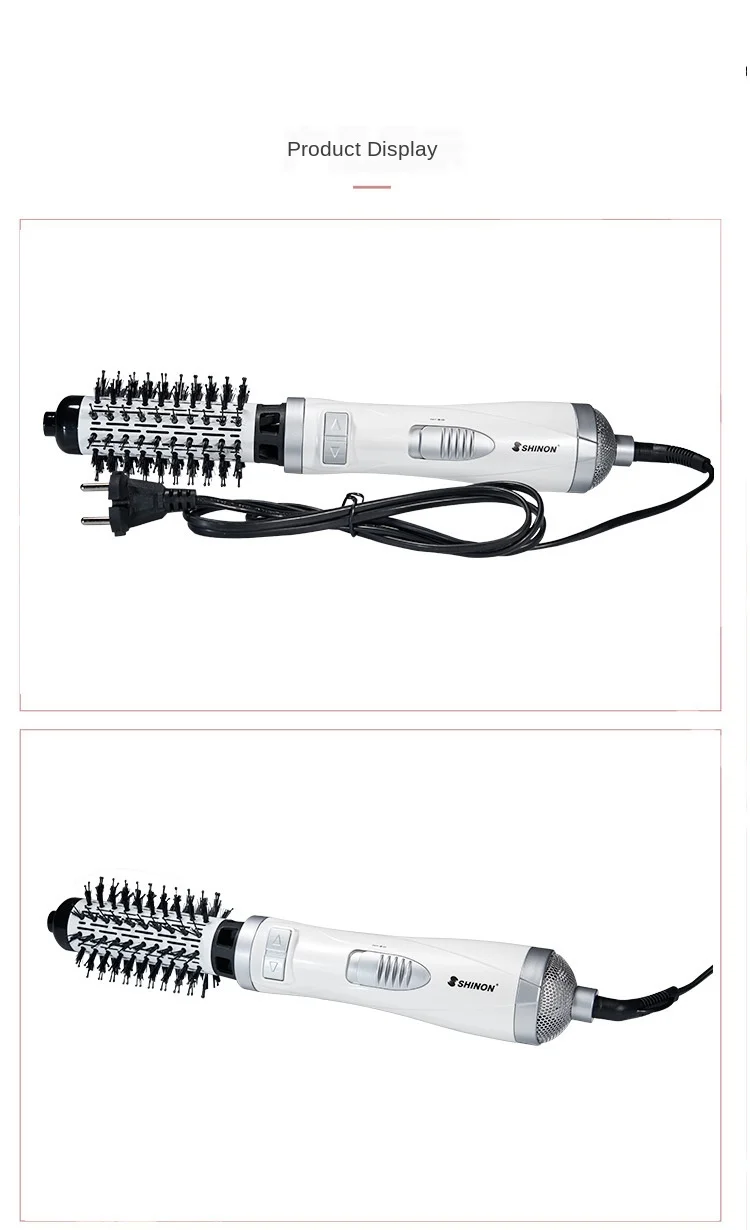 

220V 2 in 1 Multifunctional Styling Tools Curler Hairdryer Rotational Hair Curling Comb Professinal Hair Dryer Brush Blow Dryer