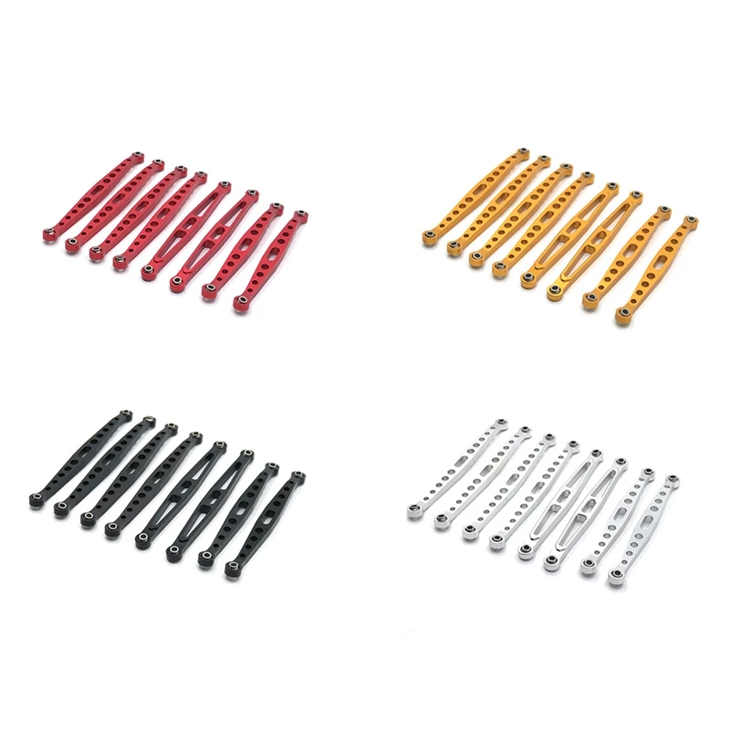 

8Pcs Metal Link Rod Pull Rod Linkage for HB Toys ZP1001 ZP1002 ZP1003 ZP1004 ZP 1001 1/10 RC Crawler Car Upgrade Parts