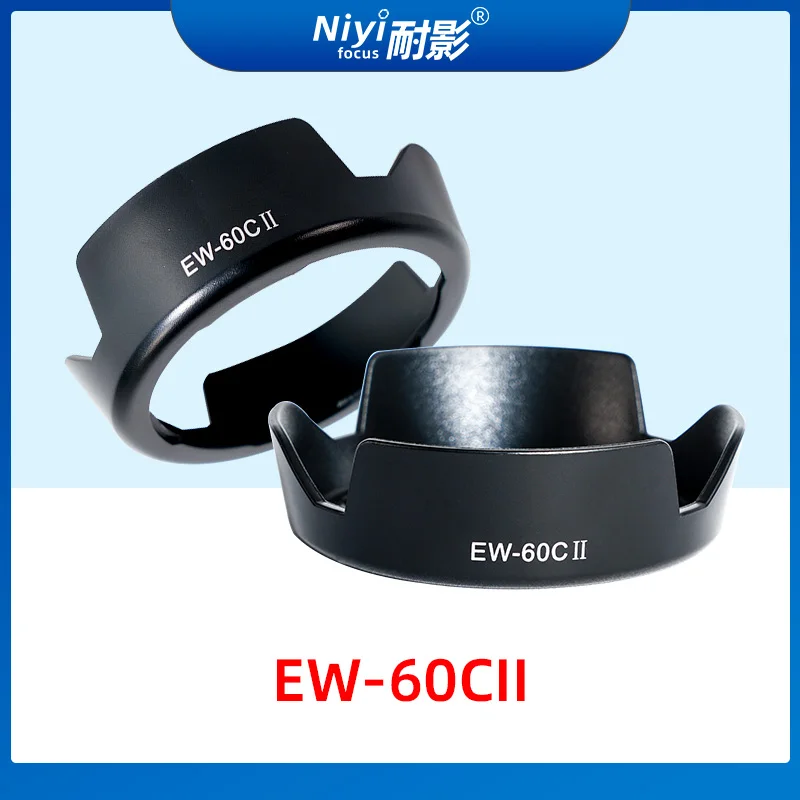 

EW-60CII Camera For Canon EOS 500D 550D 600D 650D 1000D EF-S 18-55mm f/3.5-5.6 IS Lens SLR Hood Photography Accessories Replace