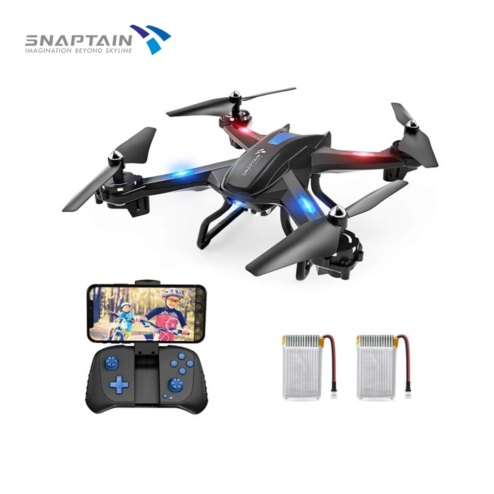 Дрон SNAPTAIN SE5CQ с камерой Wi Fi FPV 720P HD голосовое управление функция гравитационного