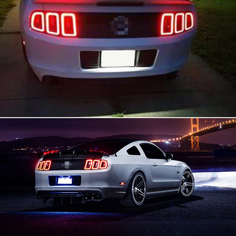 1 шт. 6000K белый светодиодный фонарь для номерного знака 2005-2009 Ford Mustang Convertible Coupe 8Cyl