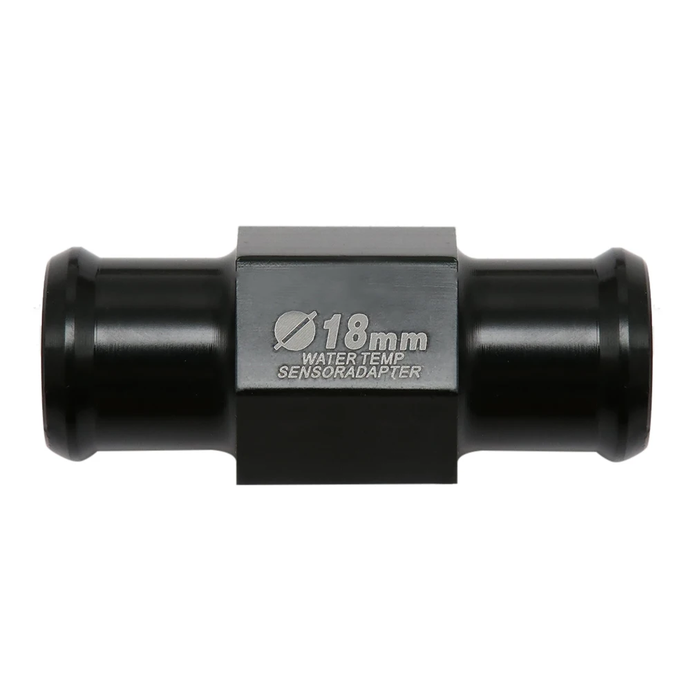 18mm-Black Sclmotos-нержавеющая 18/22 мм мотоцикл термометр датчик измеритель температуры воды Температура Сенсор адаптер KOSO для Kymco Xmax 300 CBR125 ниндзя - Цвет: 18mm-Black