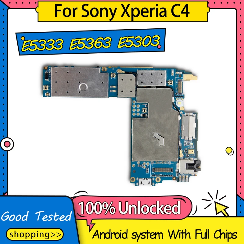 Высококачественная полнофункциональная материнская плата для Sony Xperia C4 E5333 E5363 E5303