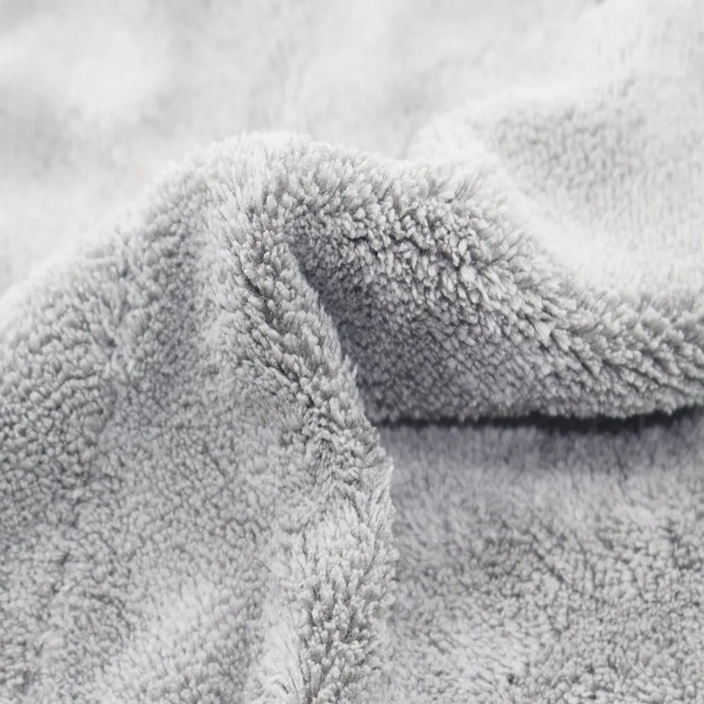 Car Care Polishing Wax Detailing Wash Towels Super Thick Drying Towel Microfiber Cleaning Cloth Plush | Дом и сад