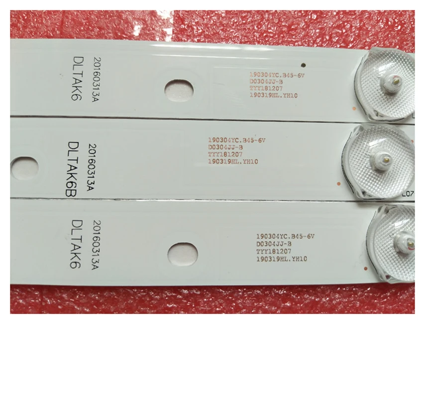 Светодиодная лента для подсветки AKAI AKTV432 JS-D-JP4320-091EC JS-D-JP4320-081EC E43F2000, 3 шт., D43-F2000 от AliExpress WW