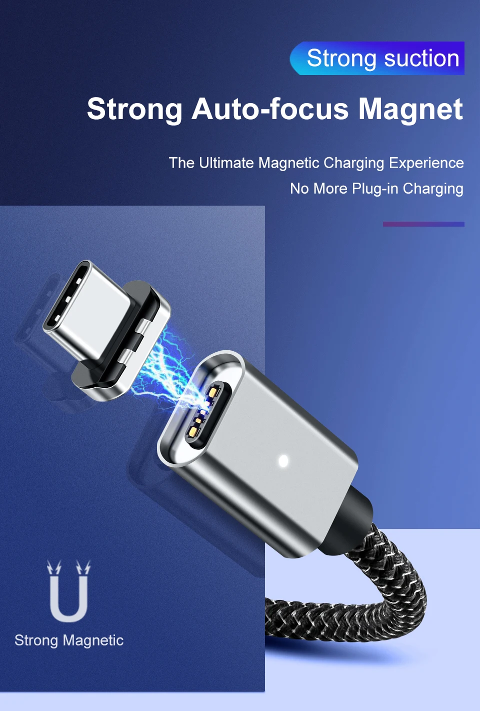 Elough 20 в 5A usb type C Магнитный кабель для нового Macbook huawei Matebook Xiaomi ноутбук мобильный телефон Быстрая зарядка PD магнит зарядное устройство