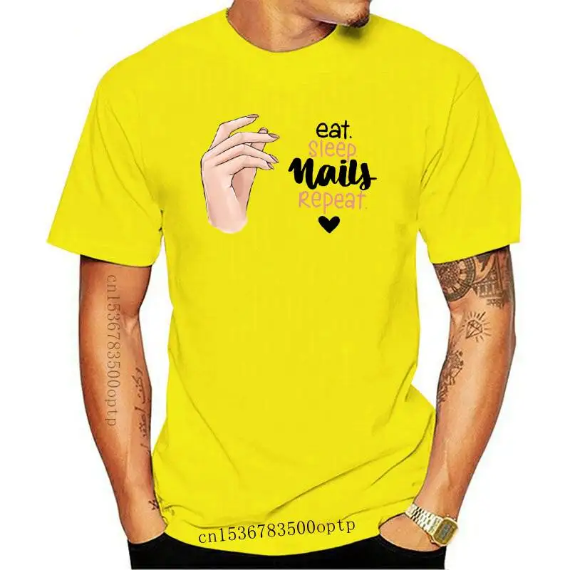 

New T-shirts Top for Women Printing Fashion Life Clothes Fingernail Nail Art Clothing Print Lady Graphic T Shirt Female Tee T-Sh