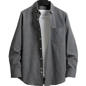 На весну размера плюс для мужчин рубашки 10XL 9XL 8XL 7XL 6XL 5XL Бюст 150 см хлопок мужская рубашка