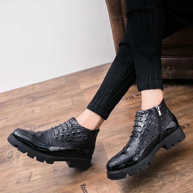 Ботинки martin мужские короткие ботинки высокие зимние военные Челси в британском