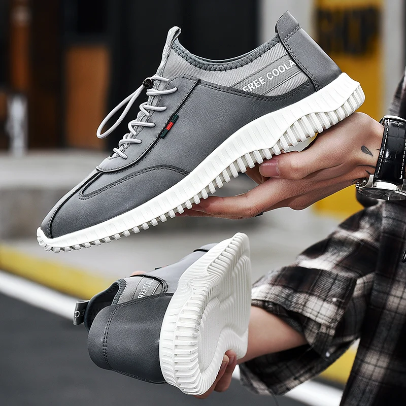 

Flats Man Sneakers Fabric Casual Shoes For Mens Board High Quality Fashion Non-Slip Air Mesh Rubber Shoes Designer Outdoor Shoes