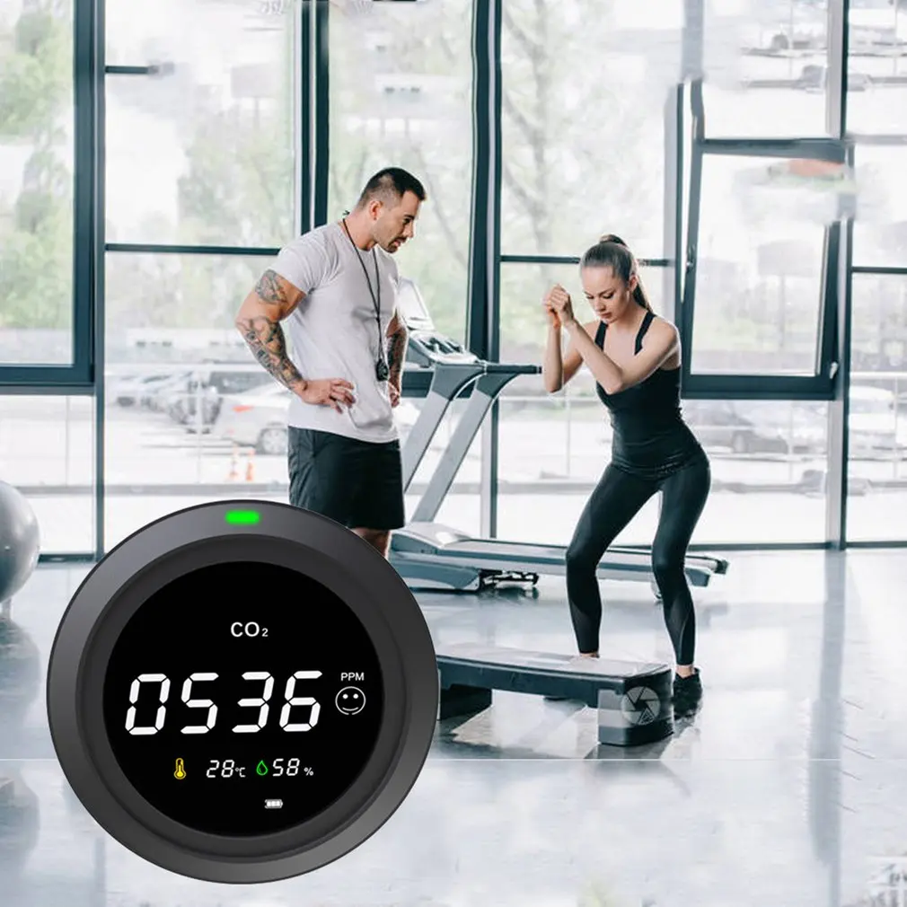 

Carbon Oxide Temperature And Humidity Detector Air Monitoring Tester Easy To Carry Multiple Anti-interference Detector