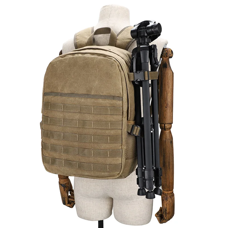 2019 new large capacity outdoor travel camera backpack canvas waterproof camera bag for canon nikon sony dslr bag free global shipping