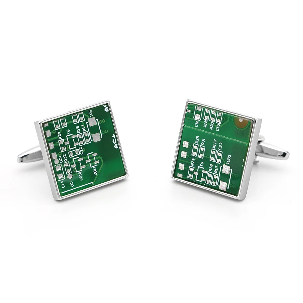 Мужские Запонки iGame запонки из латуни зеленого цвета | Украшения и аксессуары