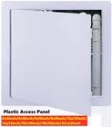 Пластиковая панель доступа для гипсокартонный потолок, многоразмерная усиленная водопроводная стена, двери доступа, съемные откидные белые
