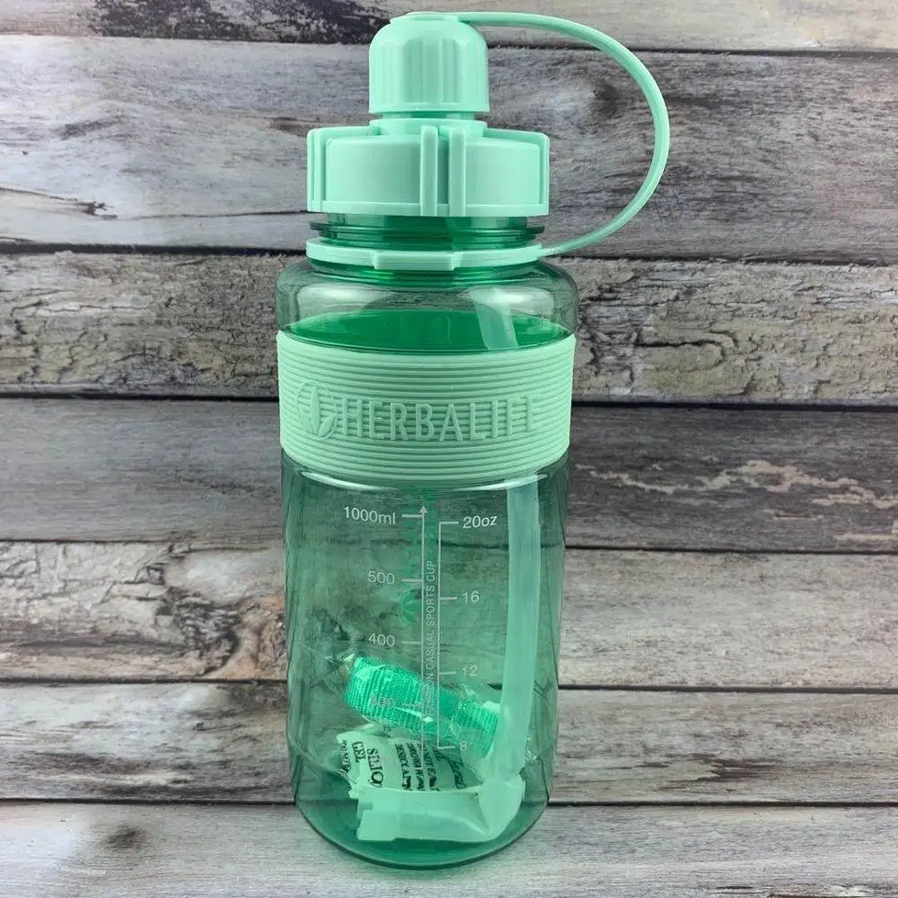 2020 1000 мл Herbalife шейкер питания Кемпинг Туризм портативная соломенная Спортивная