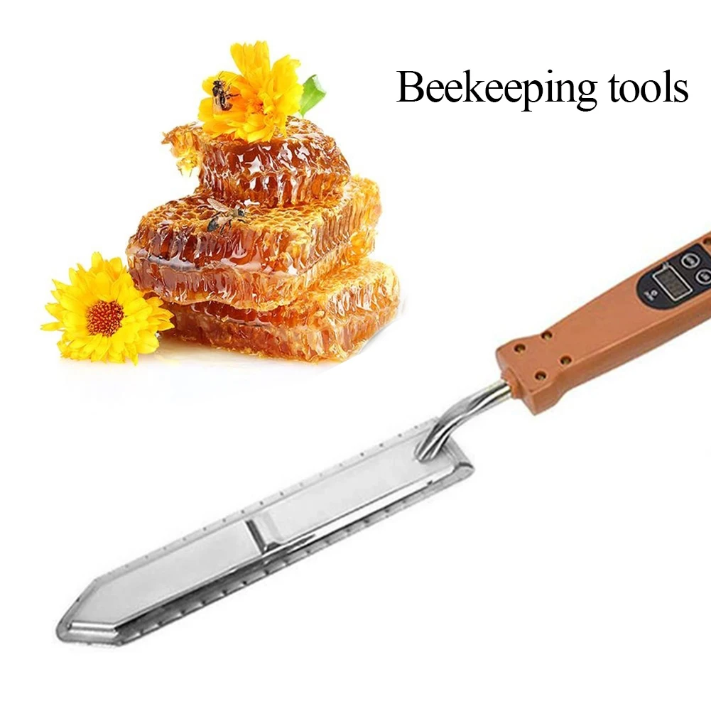 

Electric Honey Cutter Cutting Tools Constant Temperature Quickly Cutting Bee Extractor Tool Scraper Beekeeping Equipmen