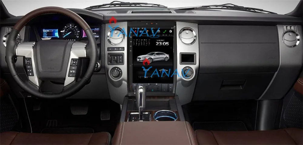 

Tesla Style vertical screen 17 inch car GPS navigation player for-FORD expedition 2007-2017 car stereo DVD Radio video player