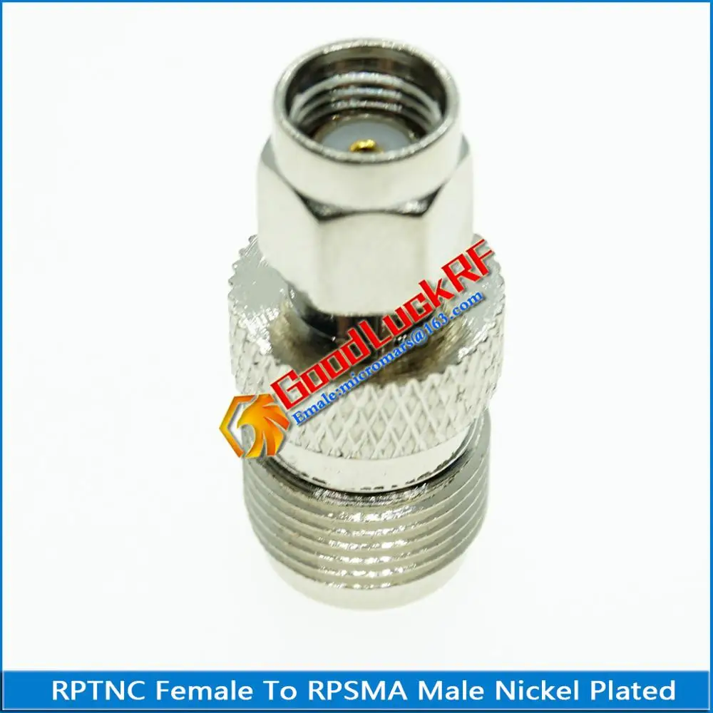 1X шт RP-TNC RPTNC RP TNC Female к RP-SMA RPSMA SMA Male Plug RPTNC-RPSMA никелевые прямые коаксиальный