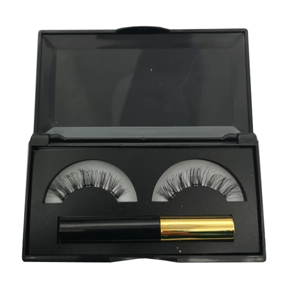 

Liquid Extension Charming Magnetic Eyeliner Kit Pen Ultra Thin No Glue Long Lasting False Makeup With Eyelash Waterproof
