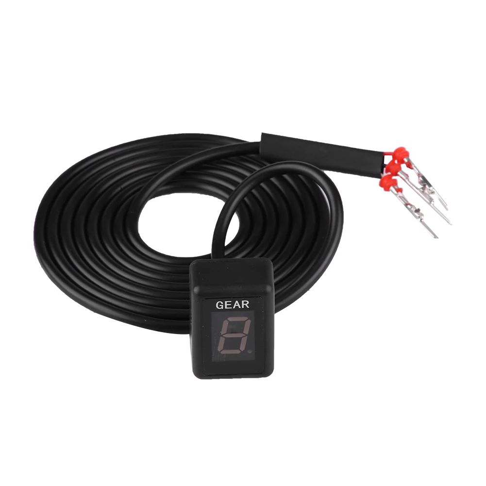 Motorcycle ECU Plug Mount 6 Speed Digital Gear Indicator Shift Lever Display for Kawasaki | Автомобили и мотоциклы