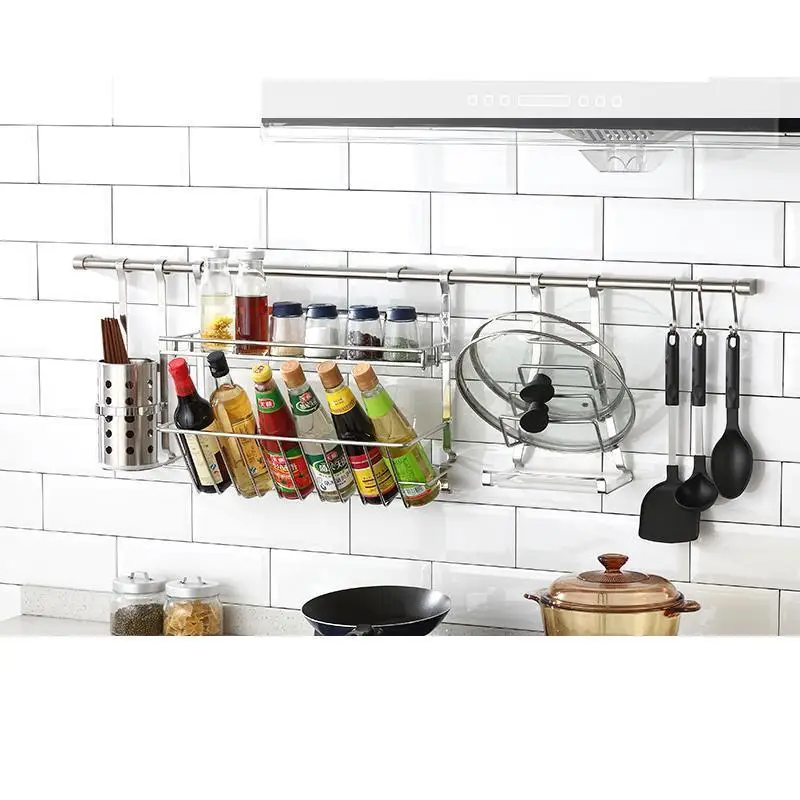 Cosas De Kuchnia Keuken кухонный Органайзер из нержавеющей стали Cocina Cozinha Mutfak держатель для