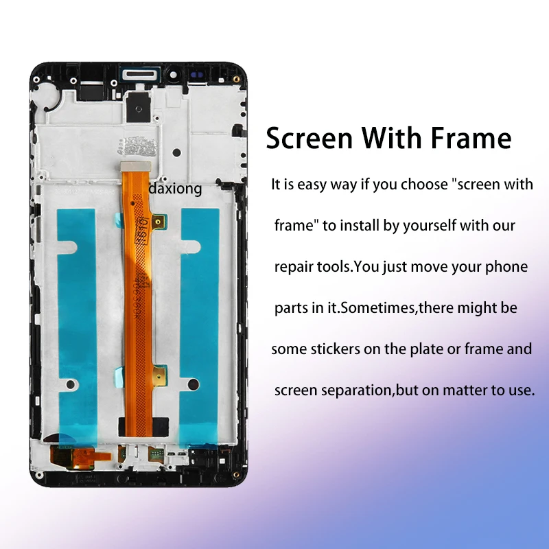 for huawei mate 7 lcd touch screen assembly replacement parts for ascend mate 7 display phone for huawei mate 7 display free global shipping