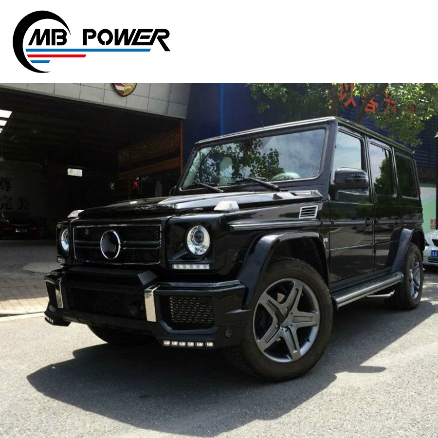 

Высокое качество! Передняя губа с логотипом W463 G63 G65 из углеродного волокна, передний спойлер 1990 ~ 2018y, класс G W463 G