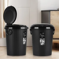 black push trash bin plastic large modern kitchen toilet bin home trash can living room with lib cubo basura waste bin dj60lt