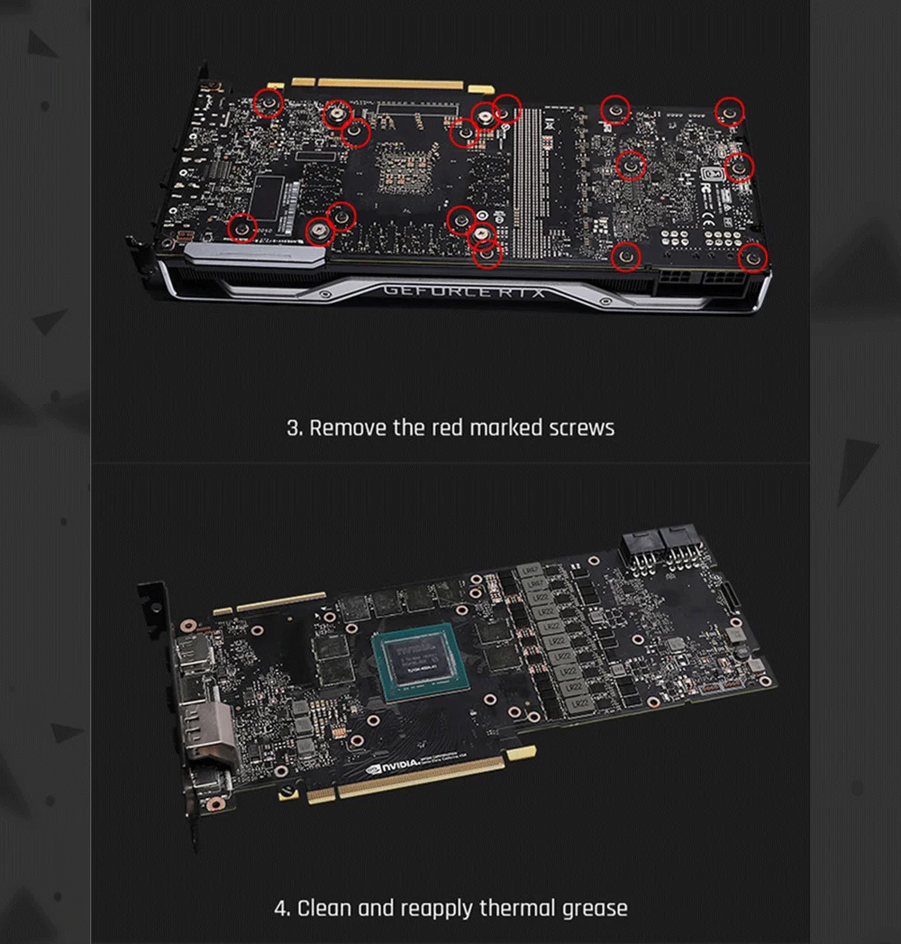 Barrowch FB-NVG2080T-PA цифровой термометр GPU блоки 5 в 3 Pin алюминиевый сплав панель, для основателя издание RTX2080Ti/2080