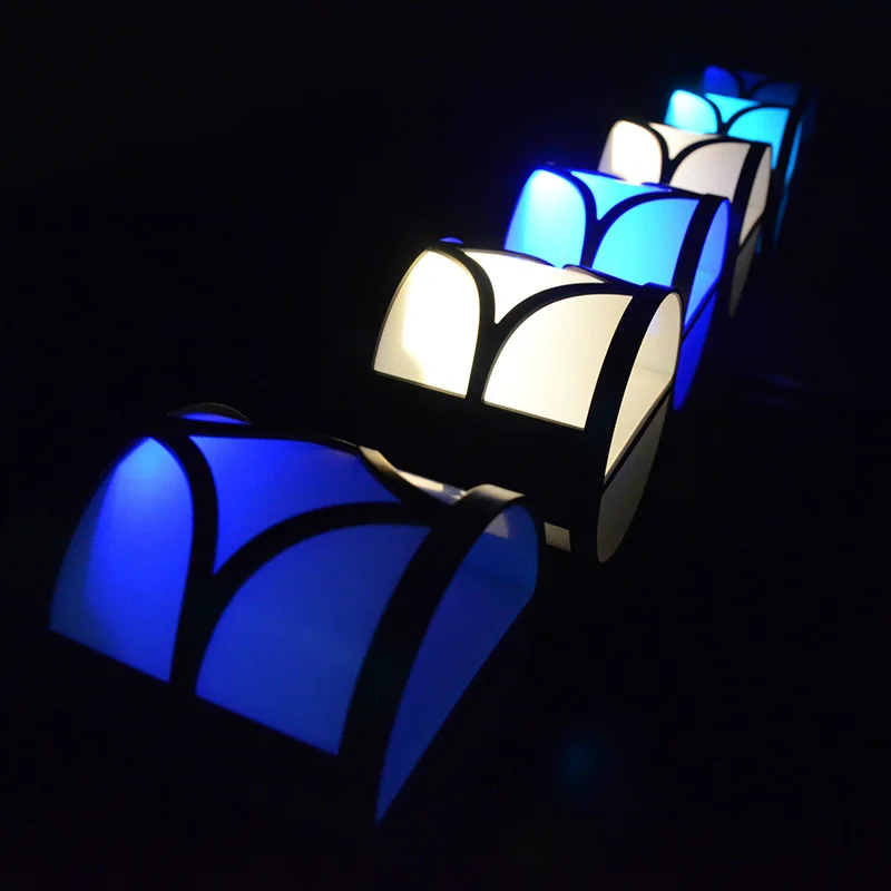 Солнечный свет с Смена семи цветов 2 режима три формы моды украшения освещение