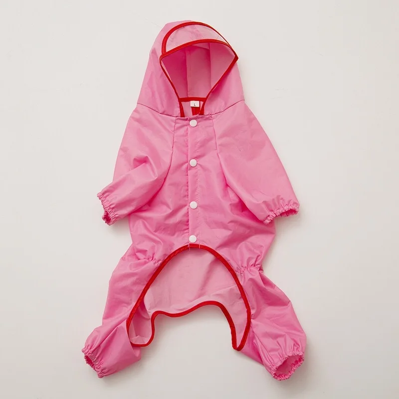 Собачьи плащи с капюшоном для домашних животных водонепроницаемая одежда