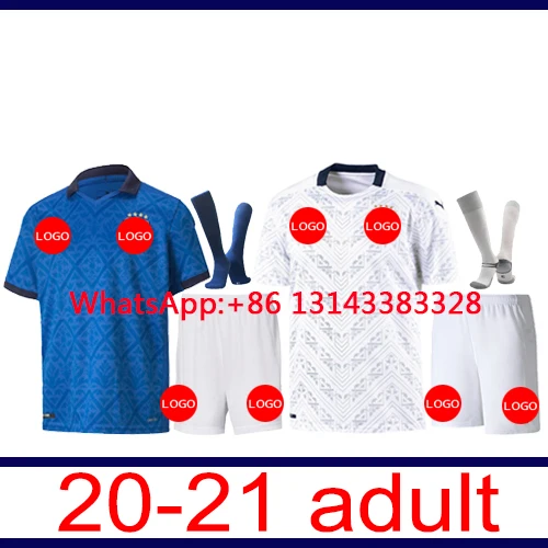 

20-21 Free shipping Set 2020 2021 Best quality Italy Top Best adult custom shirt