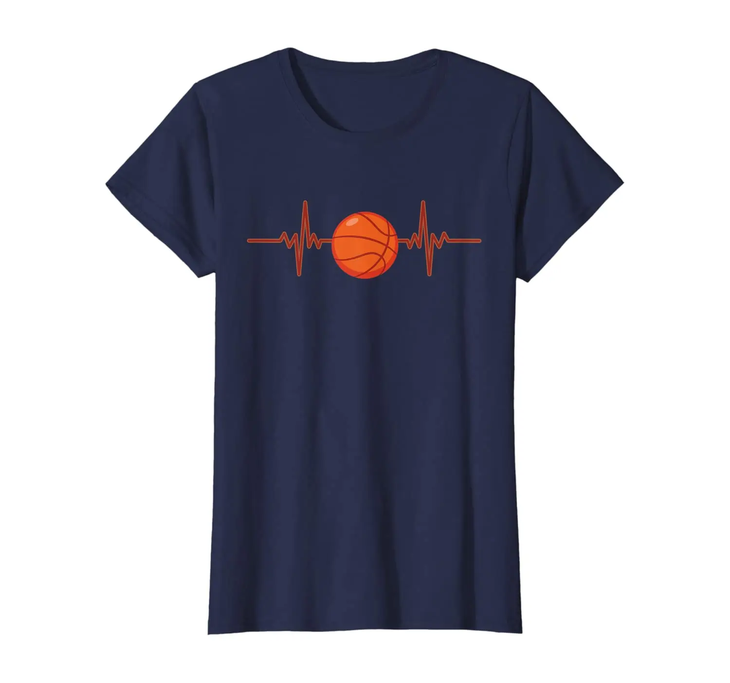 

Heartbeat Basketball Player T-Shirt New Arrivals Summer Cool Women Tee 2020 Breathable All Cotton Short Sleeve T Shirt