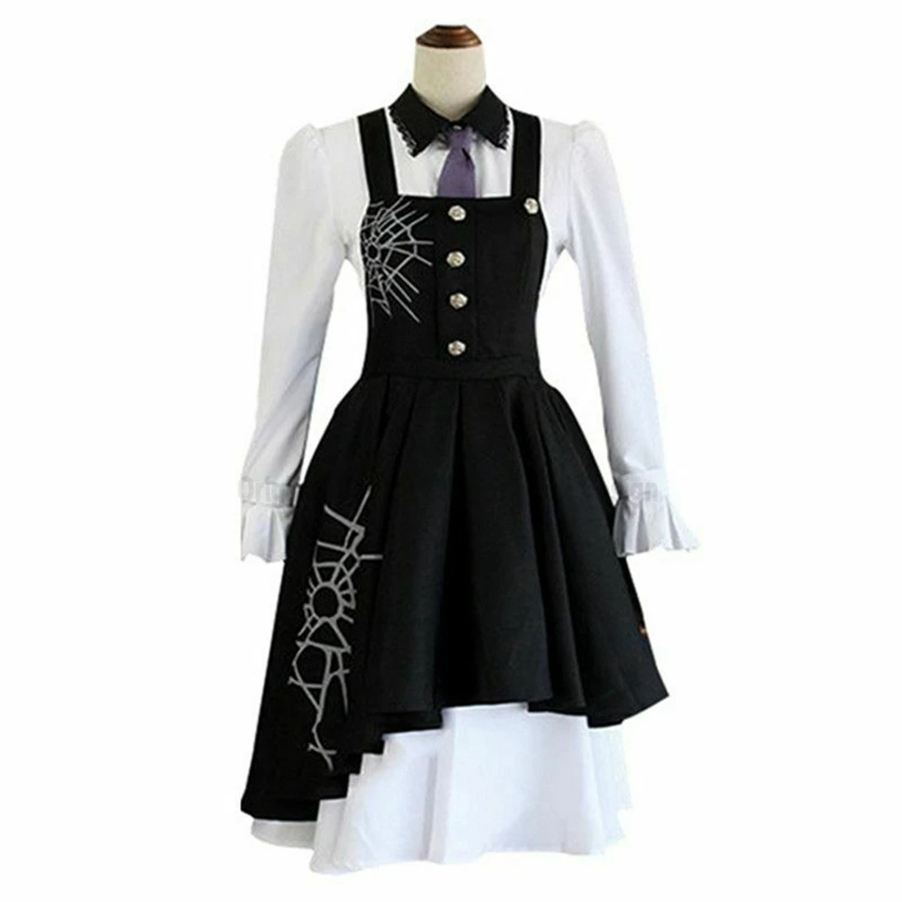 

New Danganronpa V3 Tojo Kirumi Cosplay Costume Japanese Game Anime Uniform Suit Outfit Clothes and wigs Halloween Cosplay