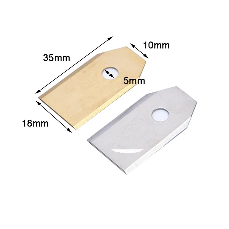 

9 Sets 0.75MM Stainless Steel Lawn Mower Blades Grass Cutter Replacement Blades Garden Accessories