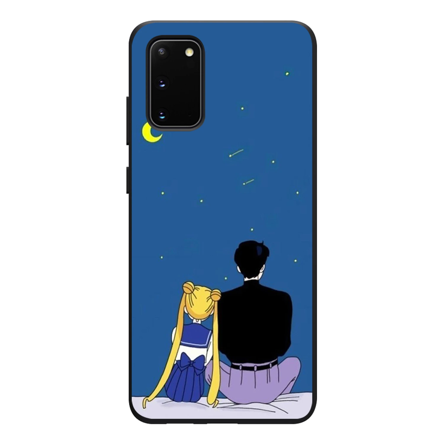 

Sailor Moon Phone Case for Samsung A50 A51 A71 A40 A70 A20 A20E S10 S20 S9 S8 S7 Edge Ultra Puls Note 10 9 8 Plus Cases Funda