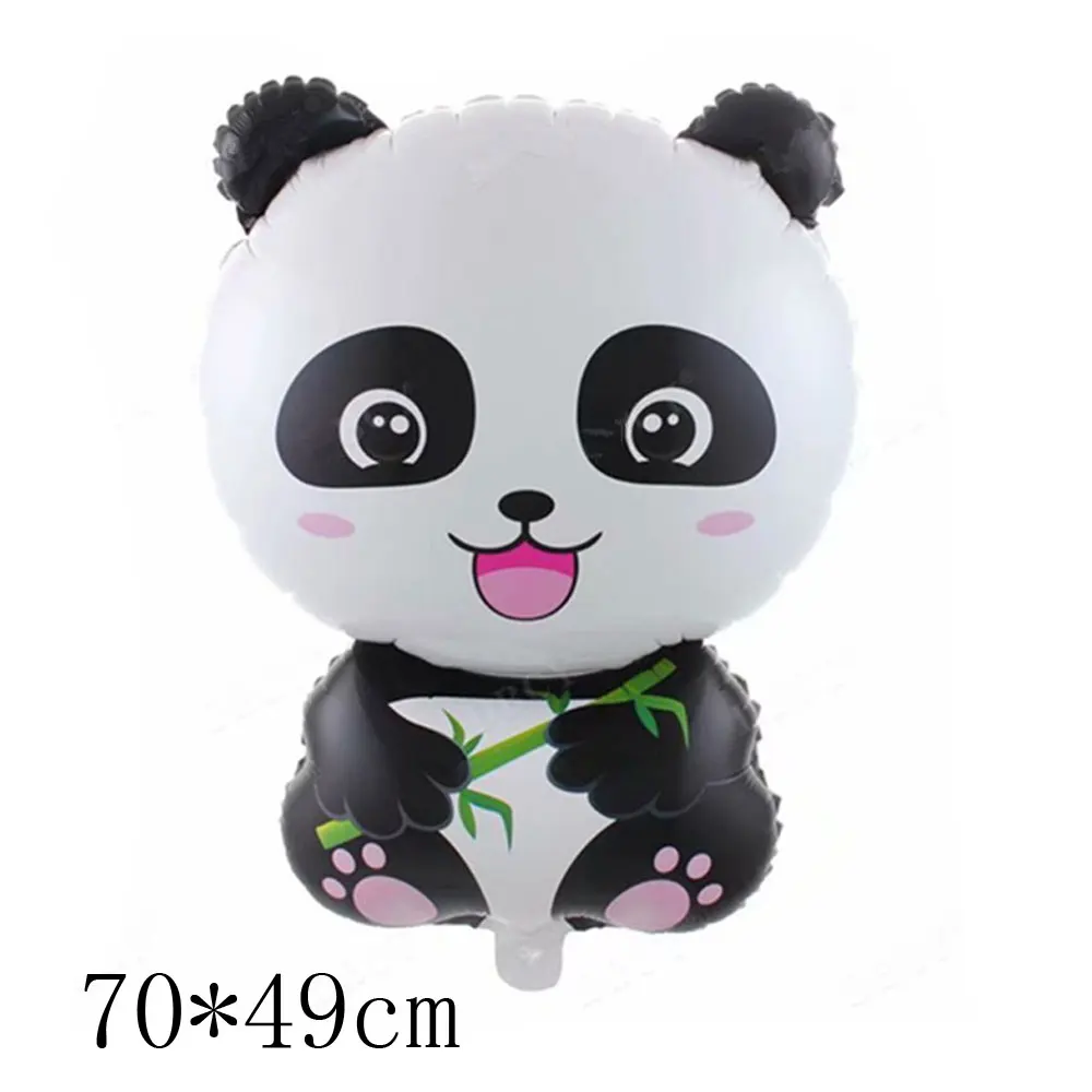

Cartoon Panda Foil Balloons Helium Air Ball Happy Birthday Decorations Anniversaire Wedding Ballons Baby Shower Party Supplies
