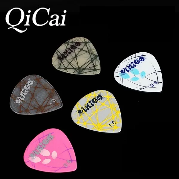 

QiCai QC0048 Amigo Guitar Picks Jazz Speed Pick, 5pcs Bag