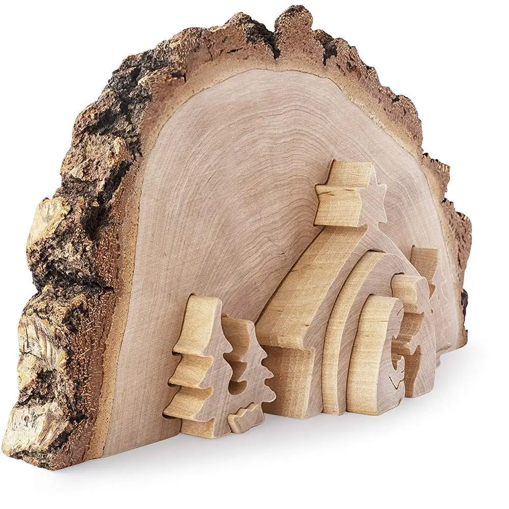 

Jesus Birth Nativity Scene Puzzle Set Wooden Jesus Puzzles Jigsaw Puzzle Game For Adults And Kids Home Decoration